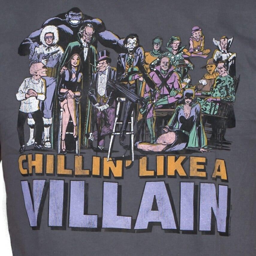 Chillin Like a Villian T-Shirt-tvso