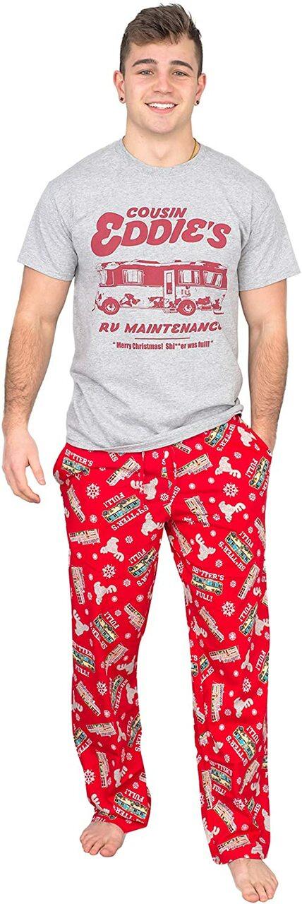 Christmas Vacation Cousin Eddie's Shirt and Shitters Full Pants Set