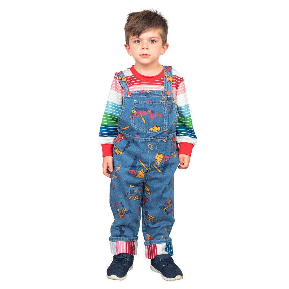 Chuckie Costume Good Guys Doll Child Halloween Cosplay - TVStoreOnline