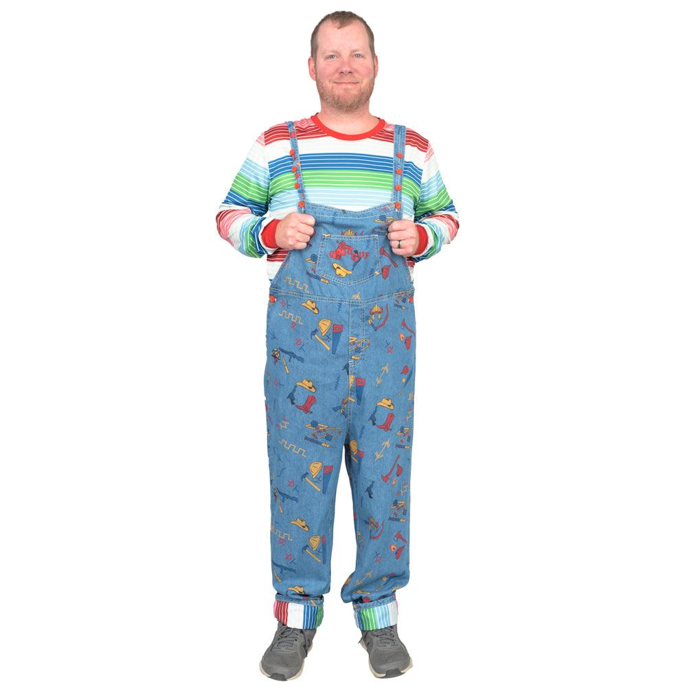 Chuckie Costume Good Guys Doll Halloween Costume Cosplay - TVStoreOnline