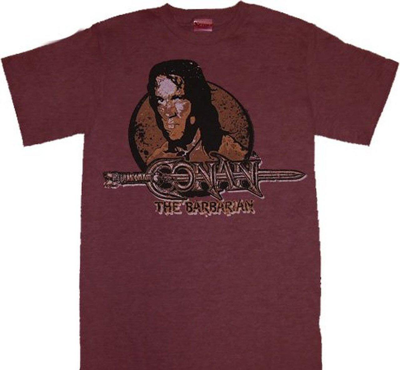 Conan the Barbarian Arnold Schwarzenegger T-shirt-tvso