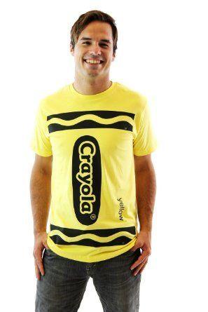 Crayola Crayon Adult Costume T-shirt-tvso
