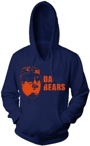 Da Bears Chicago SNL Navy Adult Hoodie Sweatshirt-tvso