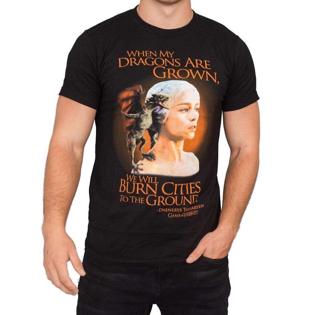 Daenerys When Dragons are Grown T-Shirt-tvso