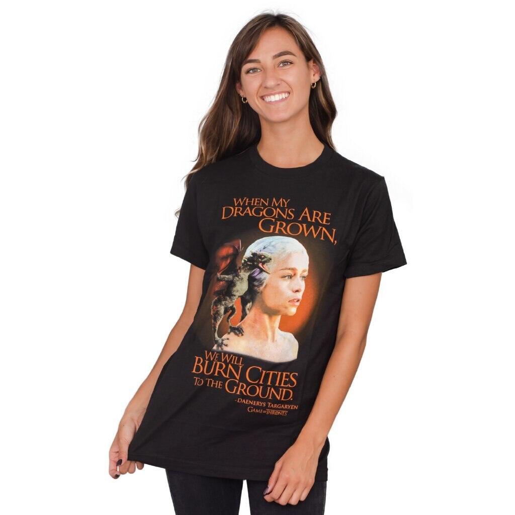 Daenerys When Dragons are Grown T-Shirt-tvso