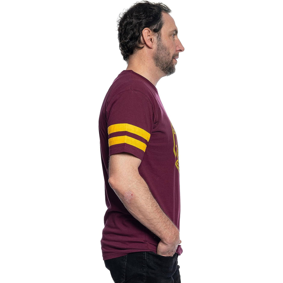 Dancing Elk Condors Halloween Costume T-Shirt Tee with Striped Sleeves Cosplay - TVStoreOnline