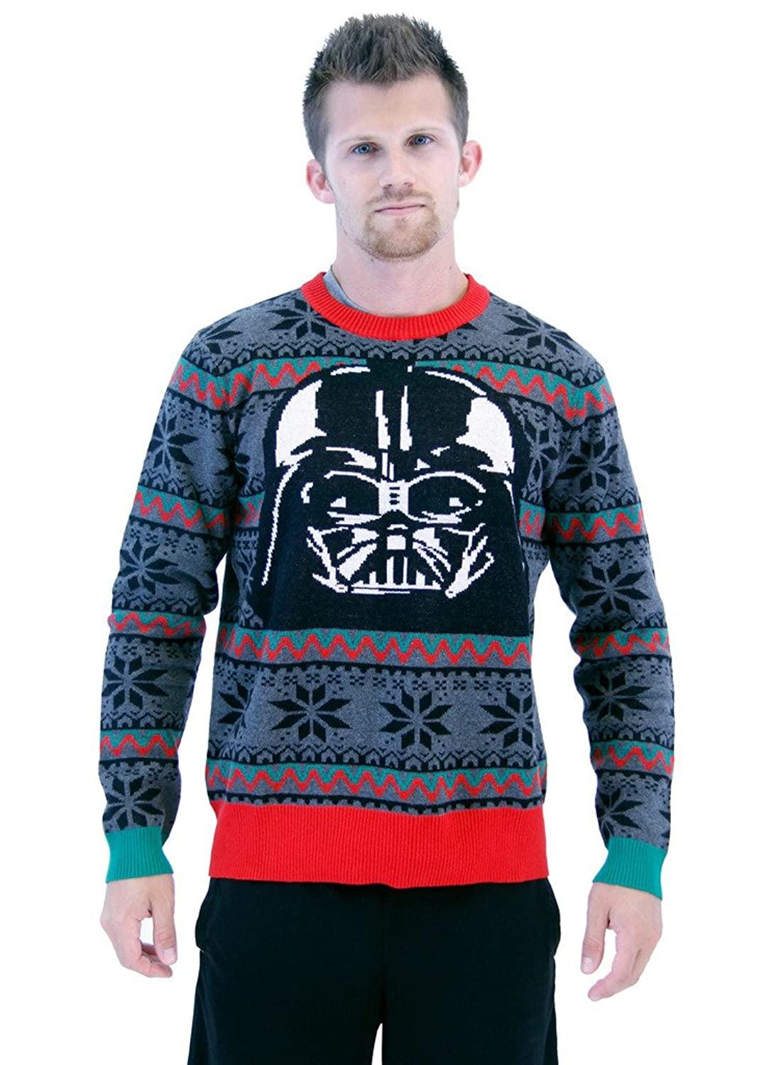 Darth Vader Mask Ugly Christmas Sweater - TVStoreOnline