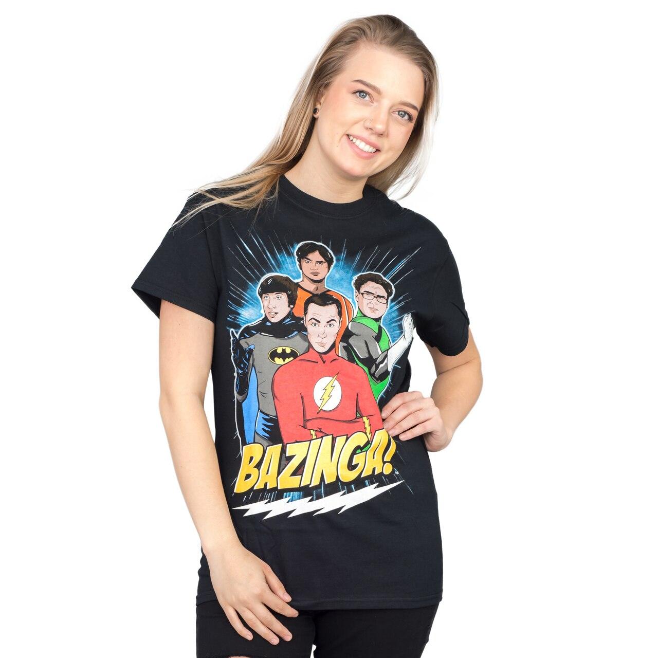 DC Comics Superheros Group Guys Adult T-Shirt-tvso