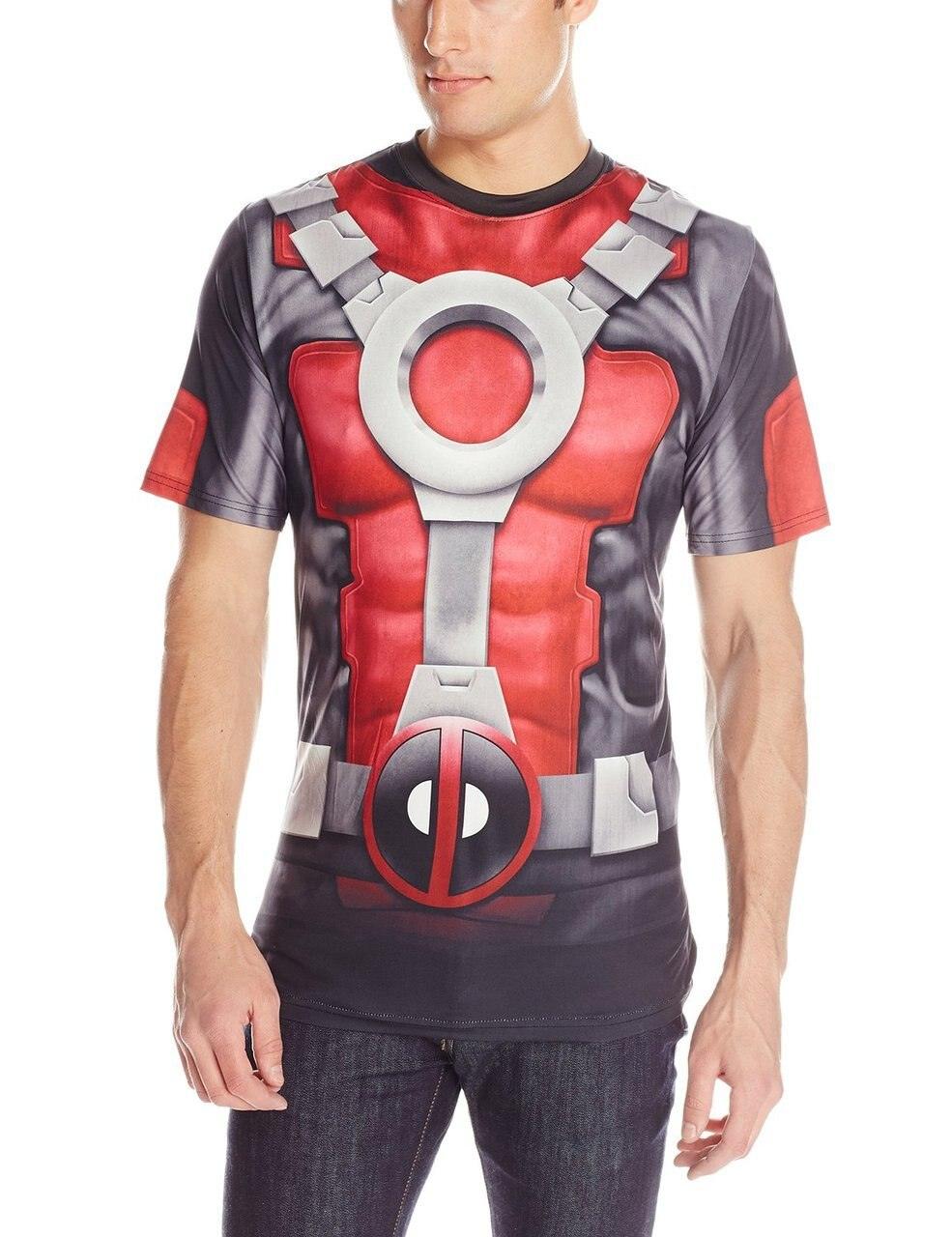 Deadpool Performance Athletic Sublimated T-Shirt-tvso