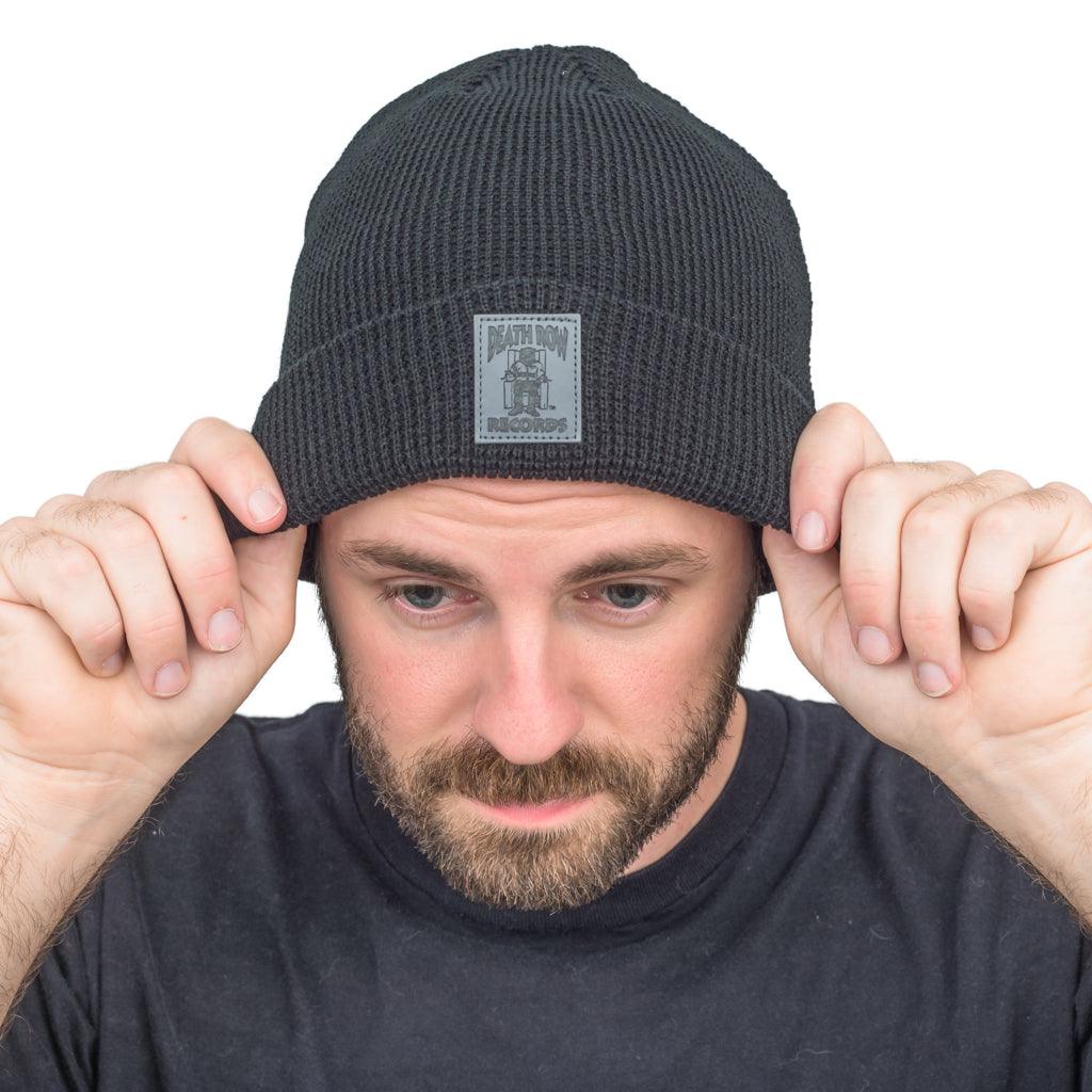 Death Row Records Adult Unisex Black Beanie Hat - TVStoreOnline
