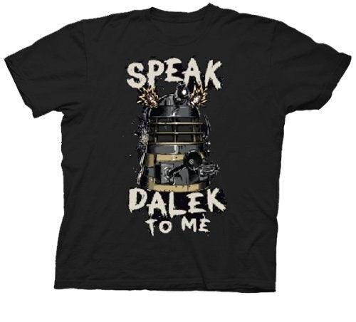 Doctor Who Speak Dalek To Me T-Shirt-tvso