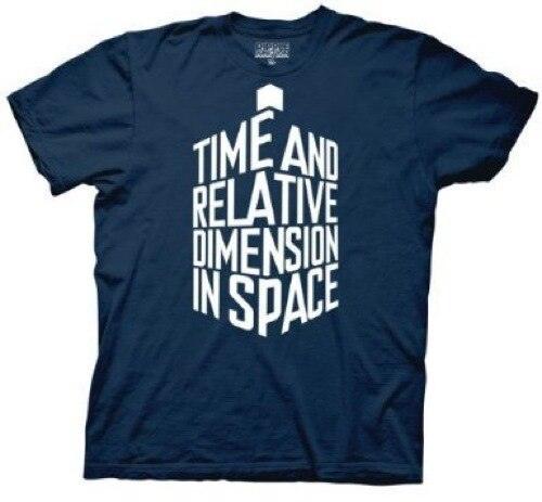 Doctor Who Tardis in Words T-shirt-tvso