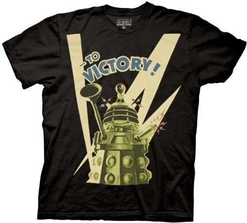 Doctor Who To Victory! T-shirt-tvso