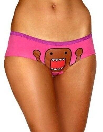 Domo Face Pink Hands Up Underwear Panty-tvso