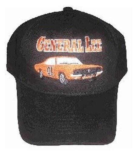 Dukes of Hazzard Black Adult Fitted Hat-tvso