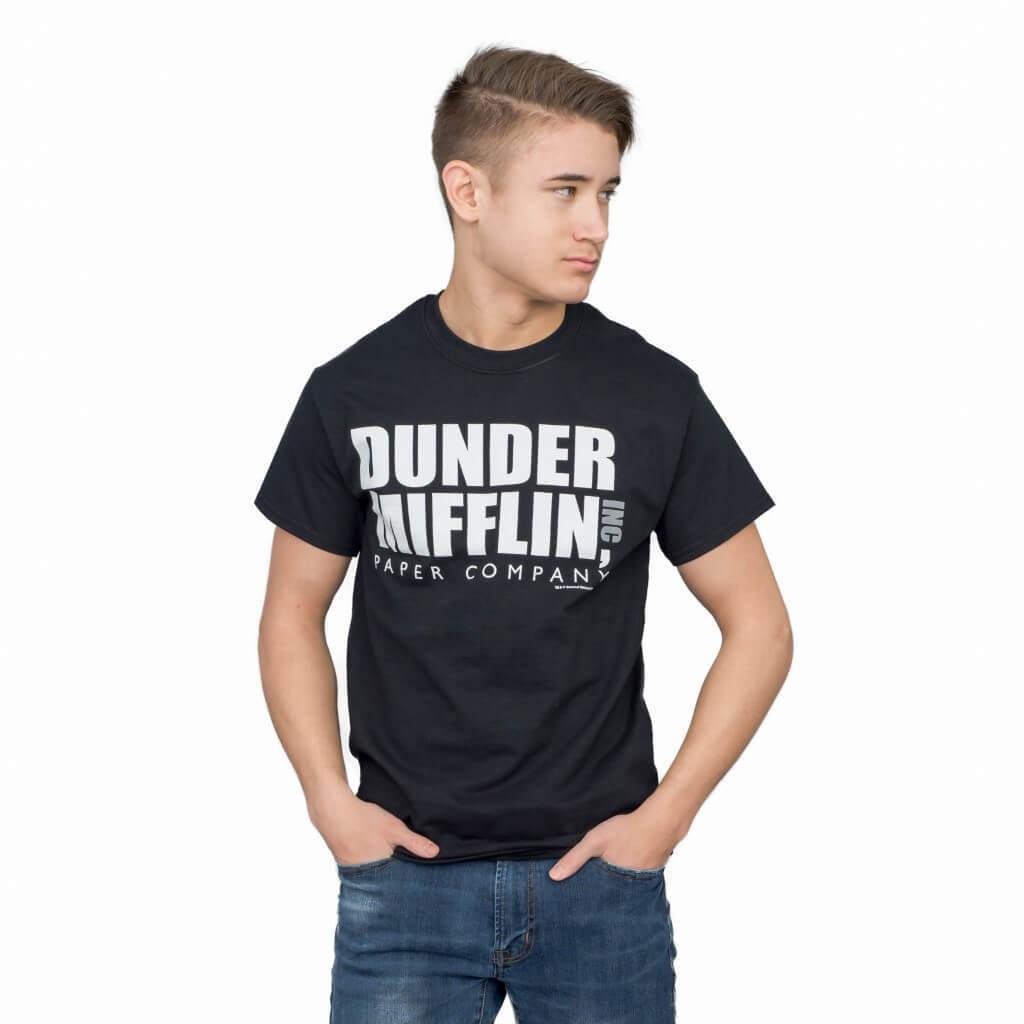 Dunder Mifflin INC Paper Company Logo T-shirt-tvso
