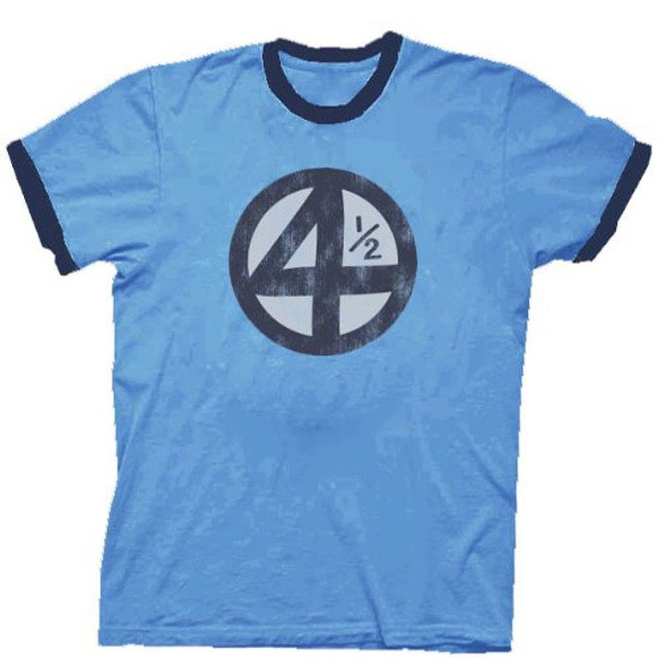 Fantastic Four 4.5 4 1/2 Scott Pilgrim Distressed T-shirt-tvso