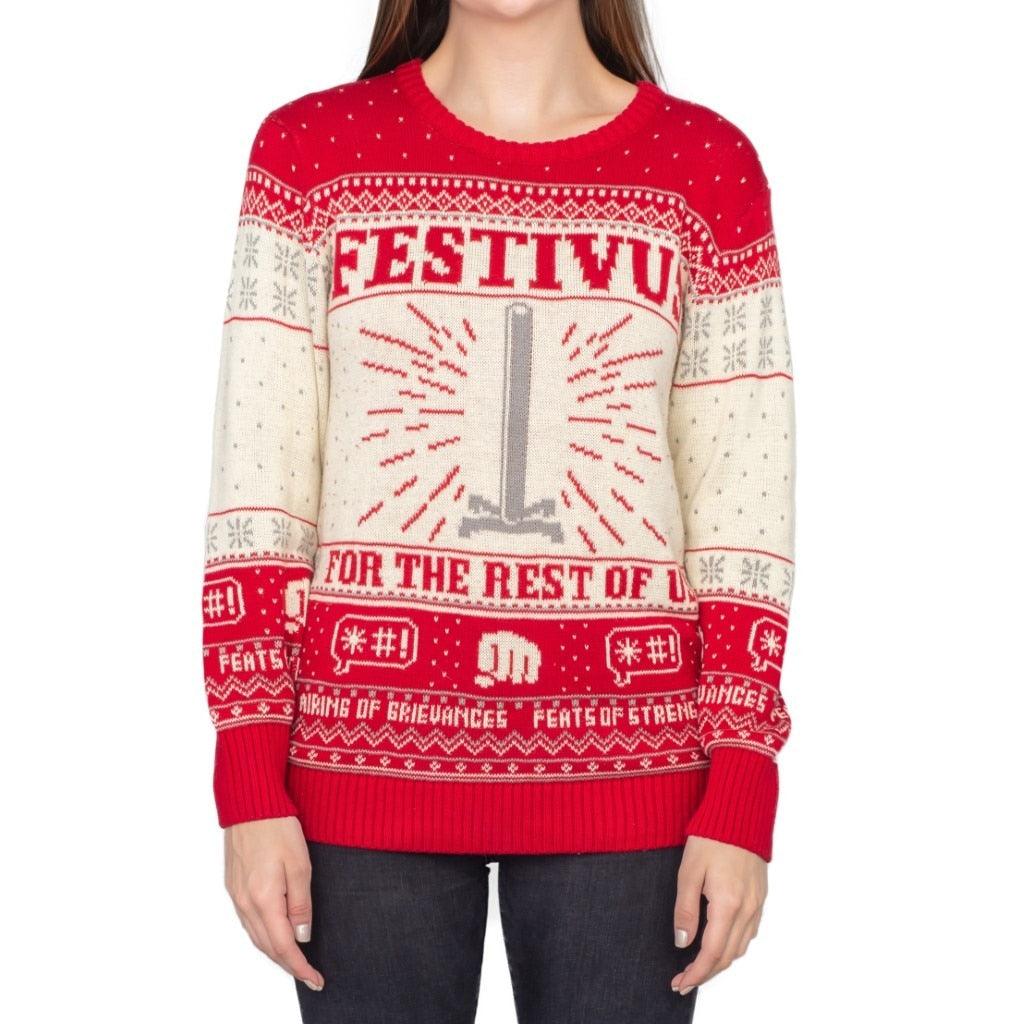Festivus For The Rest Of Us Pole Ugly Christmas Xmas Sweater-tvso