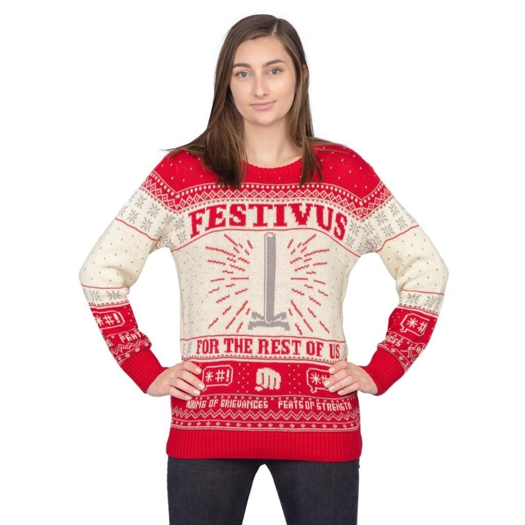Festivus For The Rest Of Us Pole Ugly Christmas Xmas Sweater-tvso