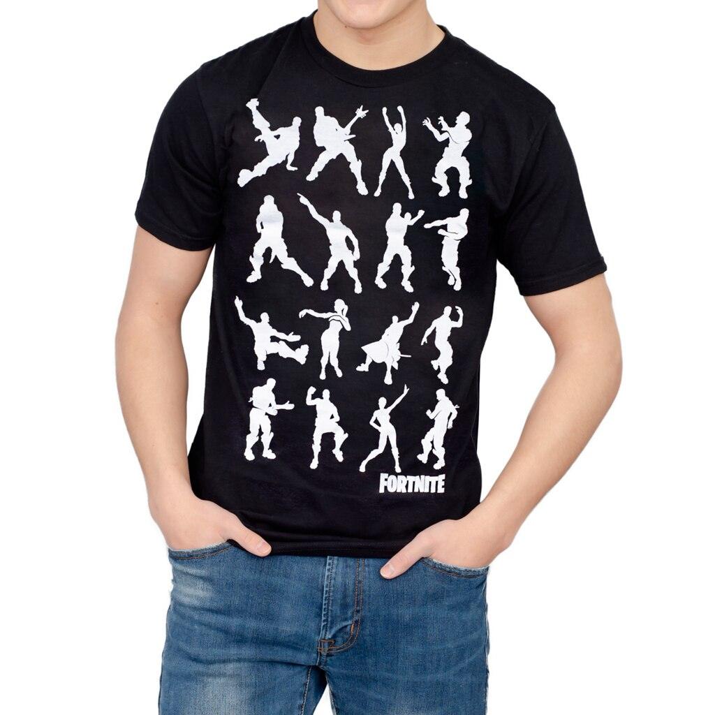 Fortnite Dance Dance Adult Black T-shirt-tvso