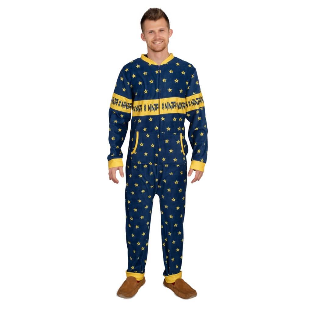 Fortnite Ninja Shurikens Christmas Pattern Jumpsuit - TVStoreOnline