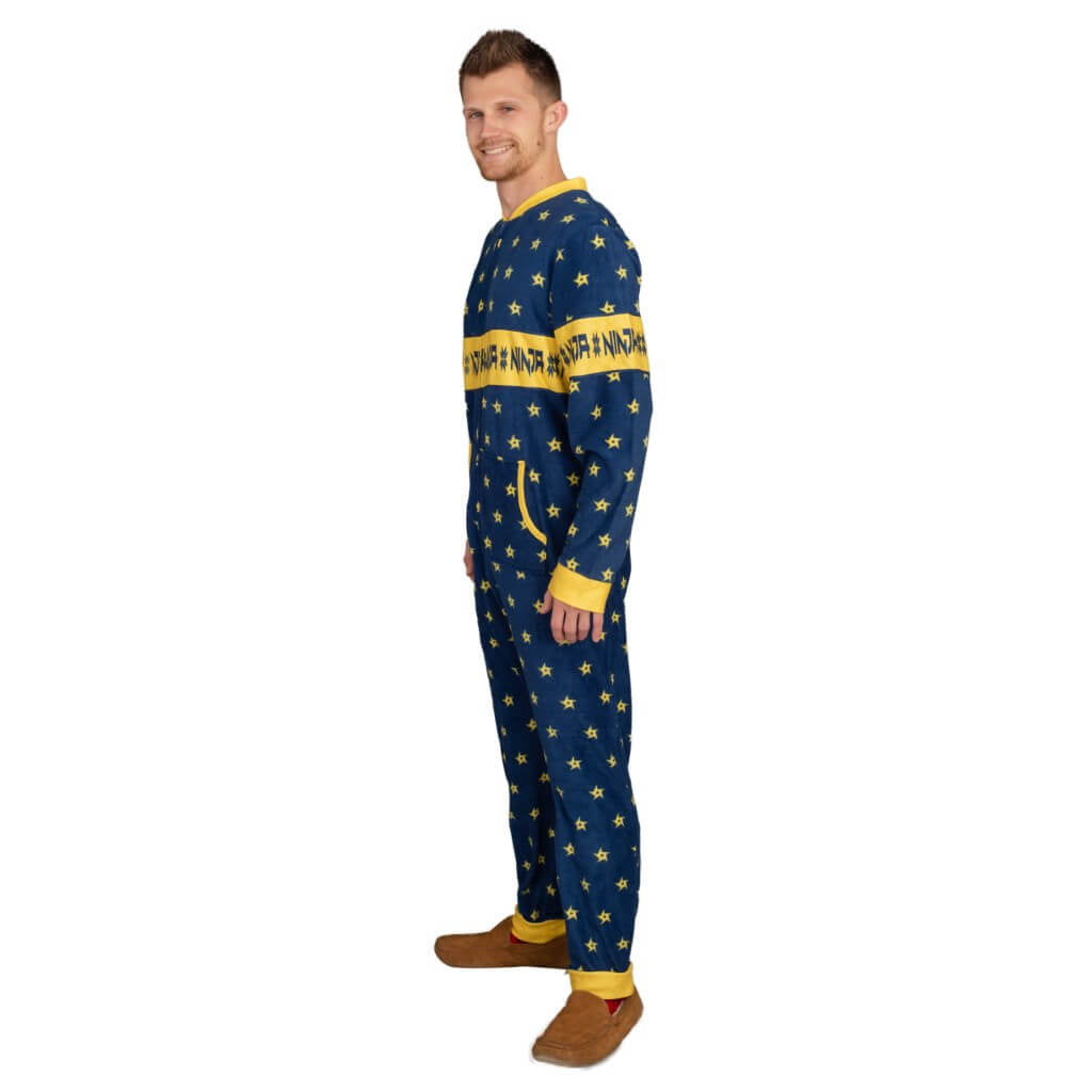 Fortnite Ninja Shurikens Christmas Pattern Jumpsuit - TVStoreOnline