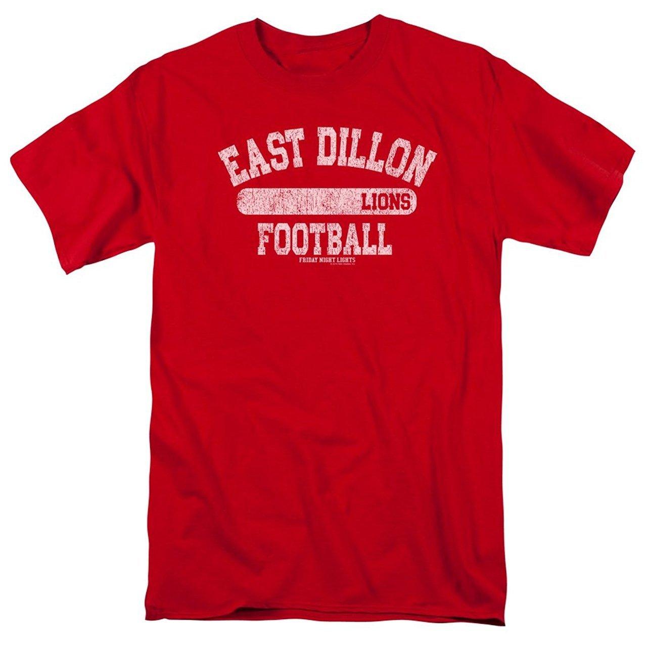 Friday Night Lights Dillion Lions Football Red T-shirt-tvso