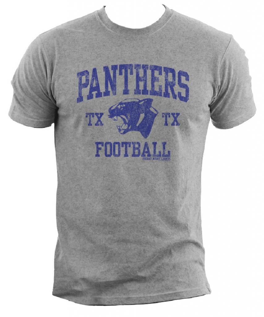 Friday Night Lights Panther Arch Football T-Shirt-tvso