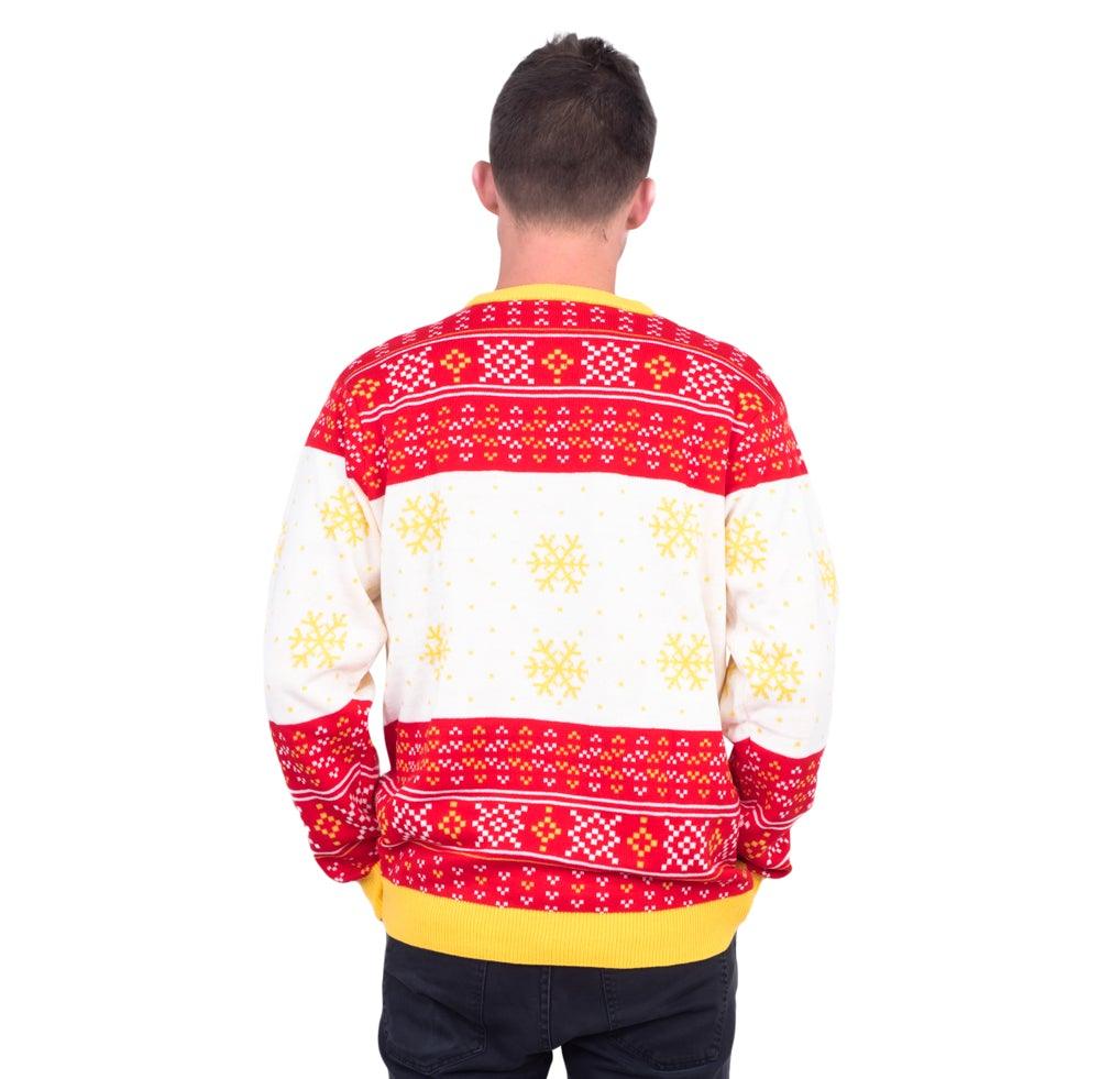 Friends TV 1990s TV Series Holiday Armadillo Adult Unisex Ugly Christmas Sweater - TVStoreOnline