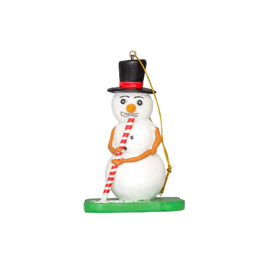 Frosty the Chemically Dependent Funny Christmas Tree Ornament - TVStoreOnline