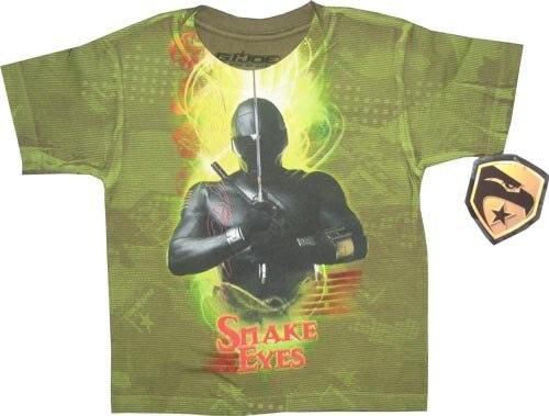 G.I. Joe The Rise of Cobra Snake Eyes T-Shirt-tvso