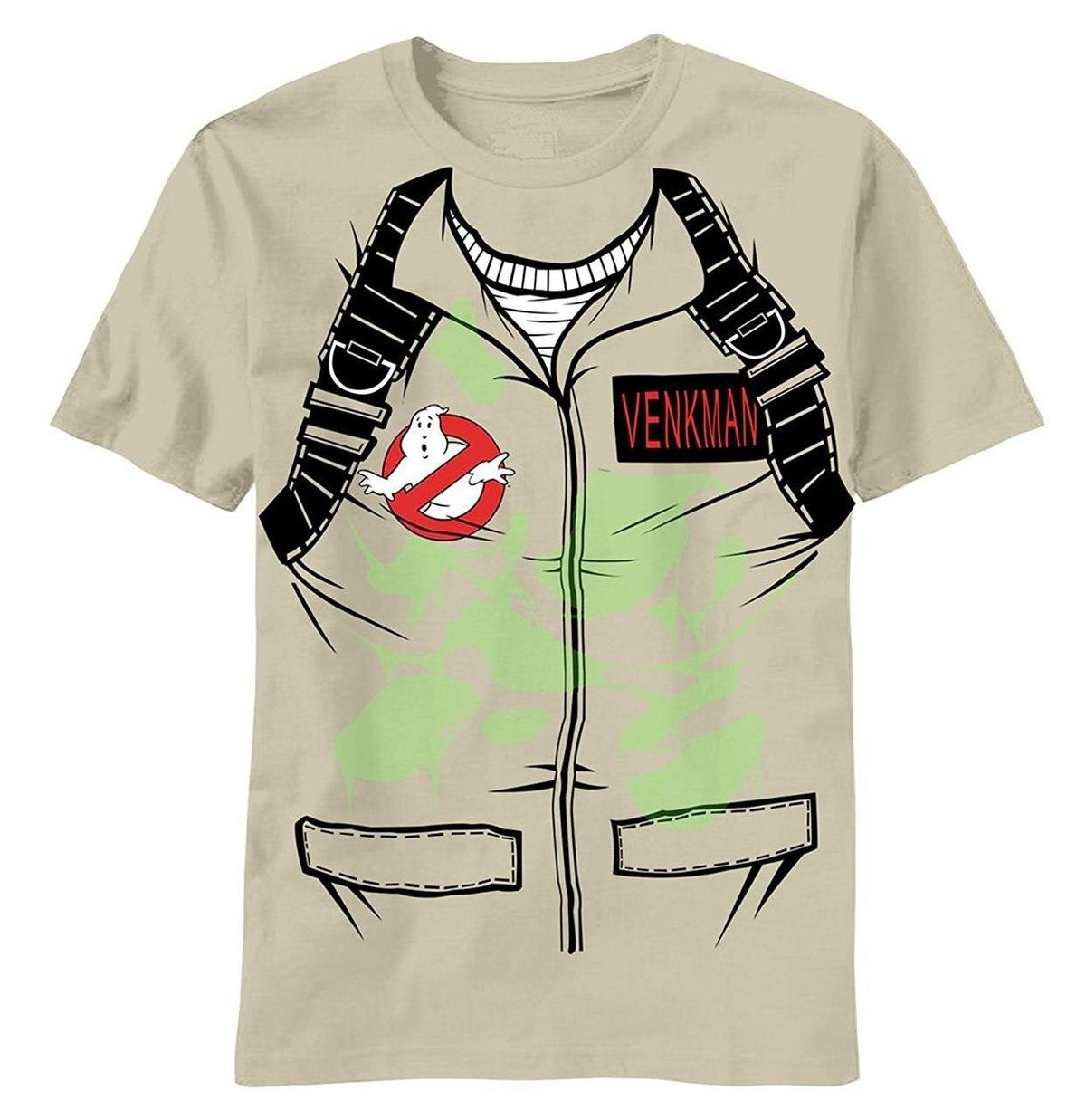 Ghostbusters Venkman Glow in the Dark Youth T-shirt - TVStoreOnline