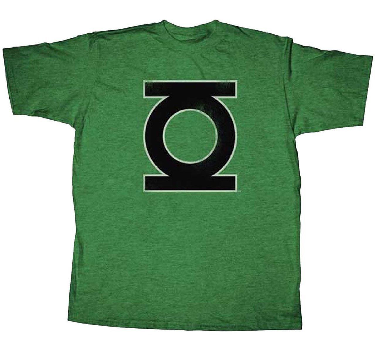 Green Lantern Classic Ring Heather Adult T-shirt-tvso