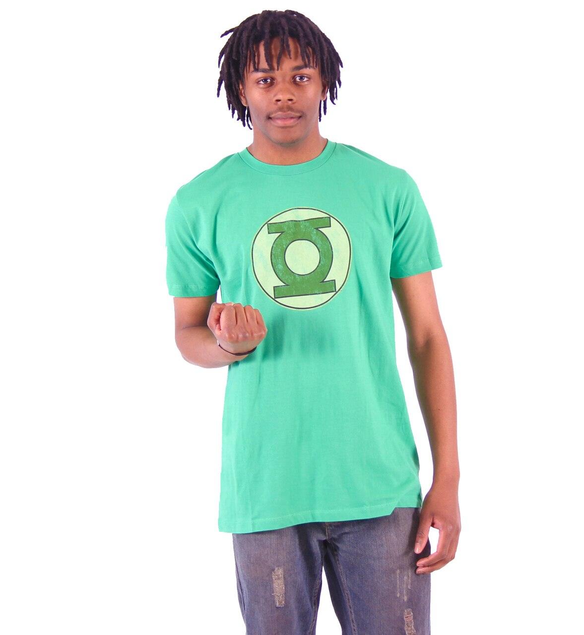 Green Lantern Faded Logo T-shirt-tvso