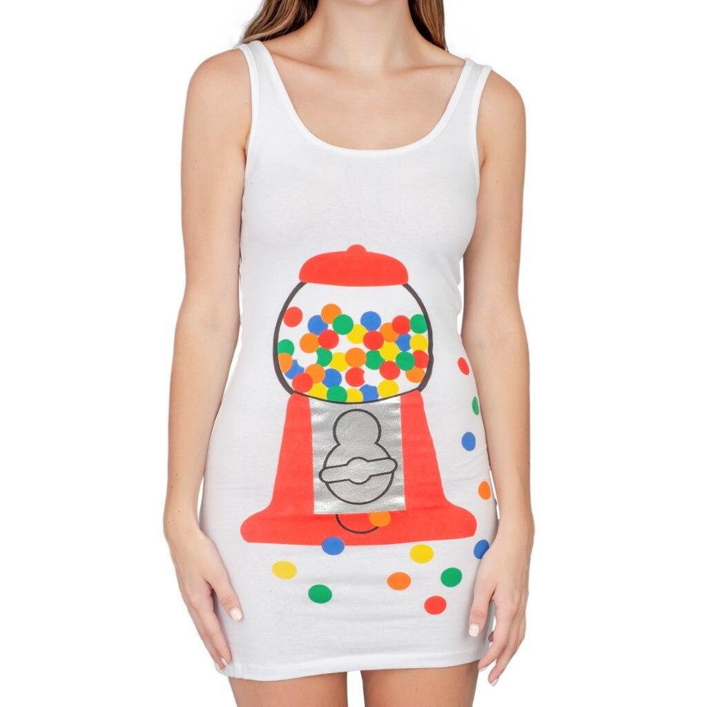 Gumball Popstar Tank Dress as seen on Katy Perry-tvso