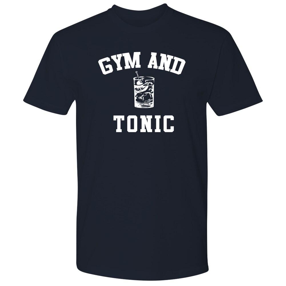 Gym and Tonic Navy T-shirt-tvso