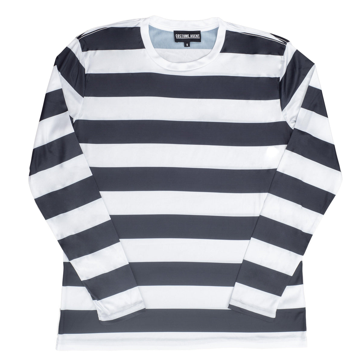 Halloween Costume Waldo Robber Striped Long Sleeve Shirt - TVStoreOnline