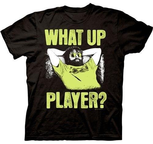 Hangover Part III Alan What Up Player T-shirt-tvso