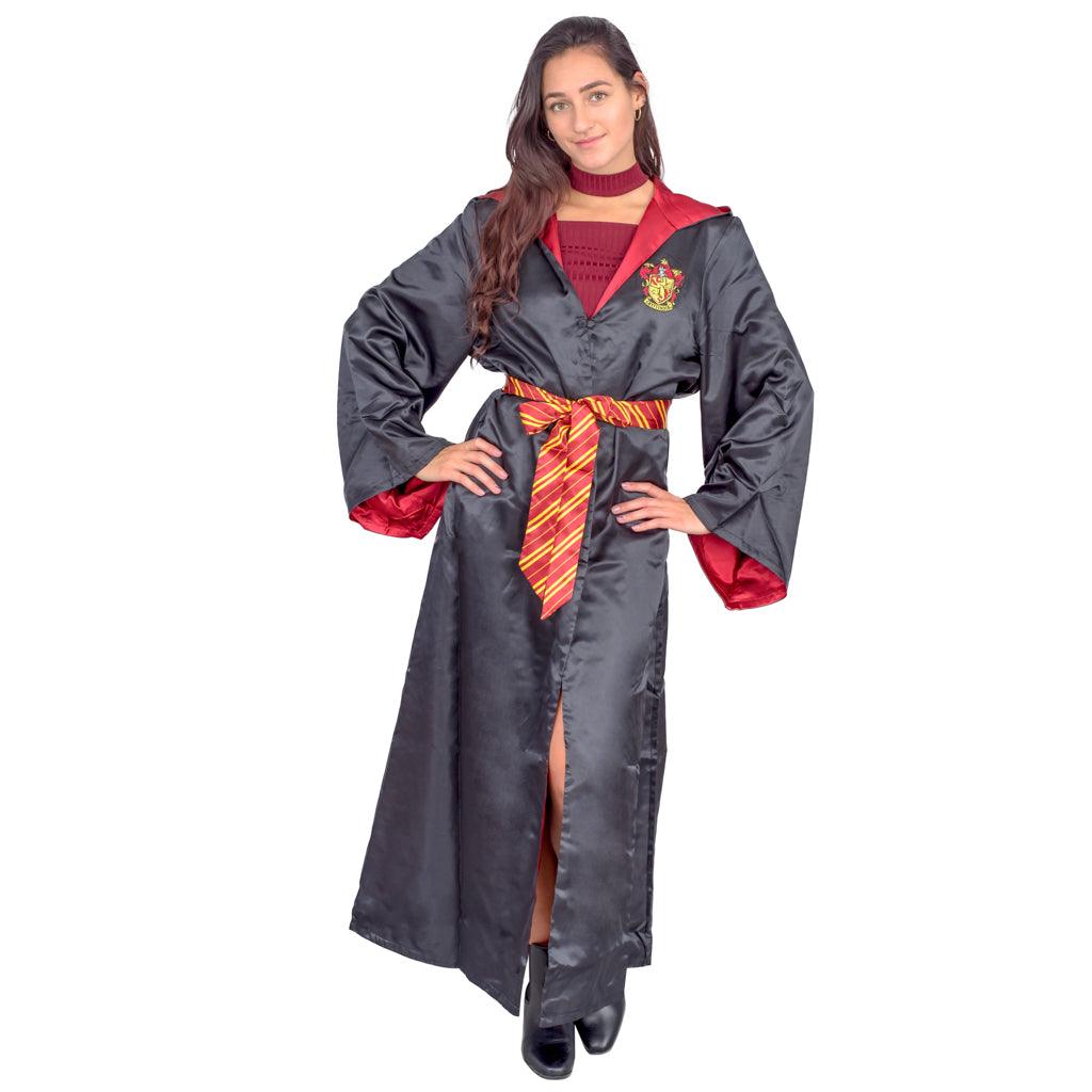 Harry Potter Halloween Costume Robe with Belt and Hood - TVStoreOnline
