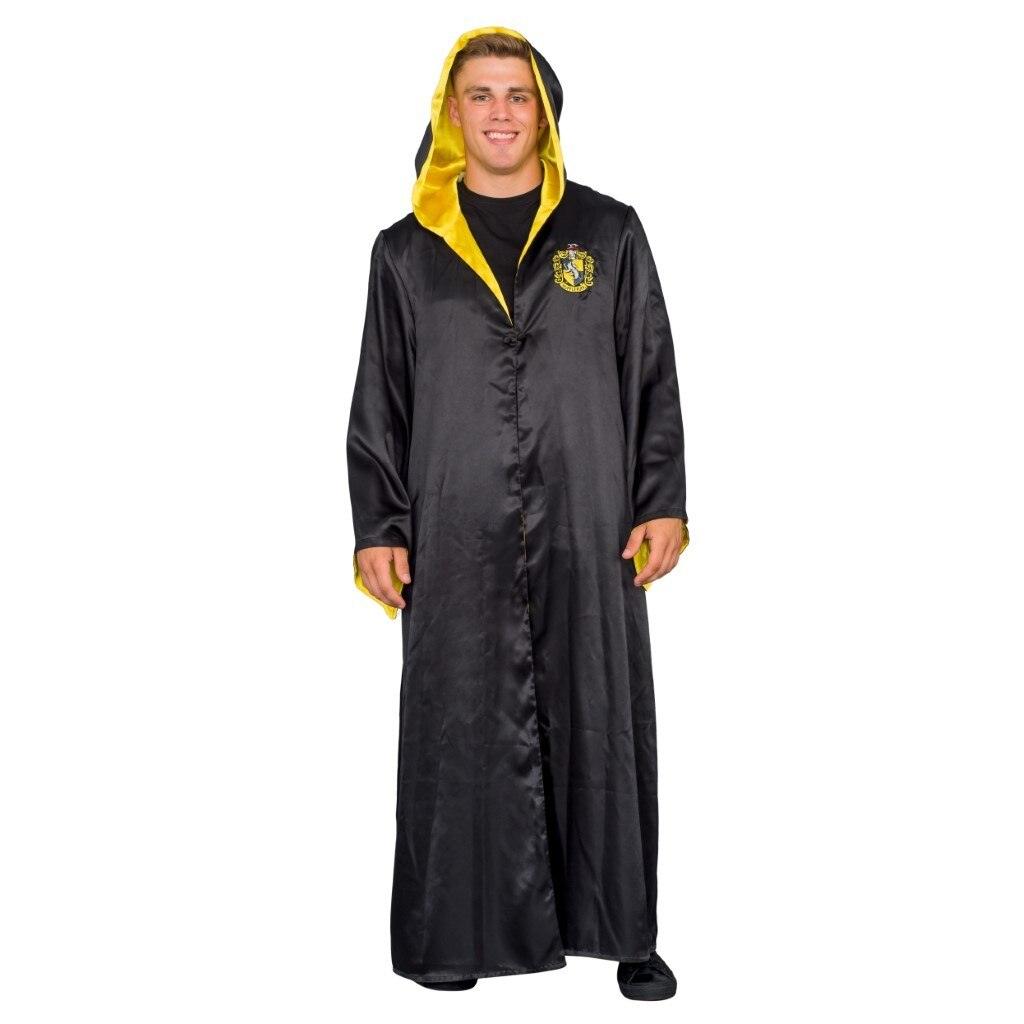Harry Potter Hufflepuff Black Robe - TVStoreOnline