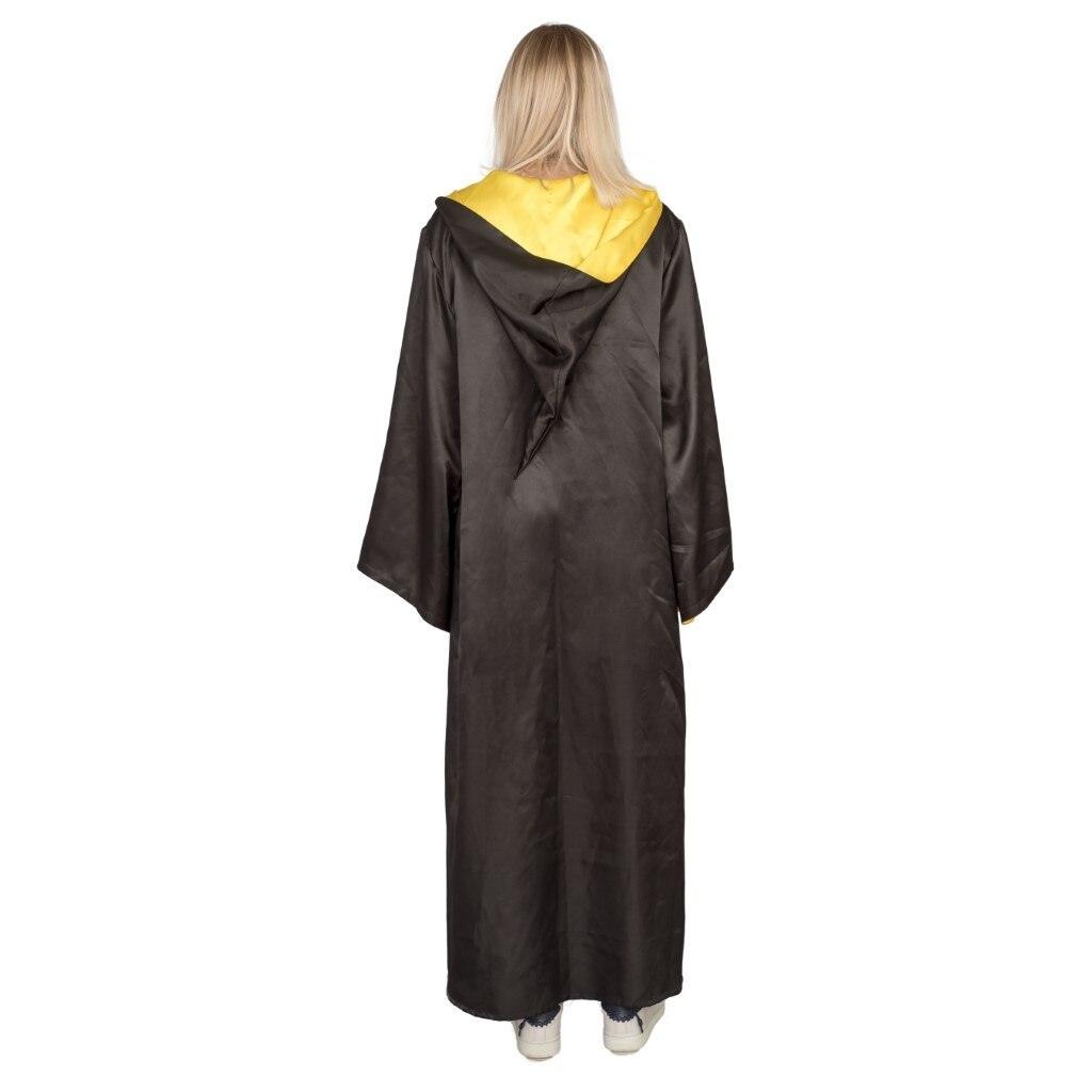 Harry Potter Hufflepuff Black Robe - TVStoreOnline