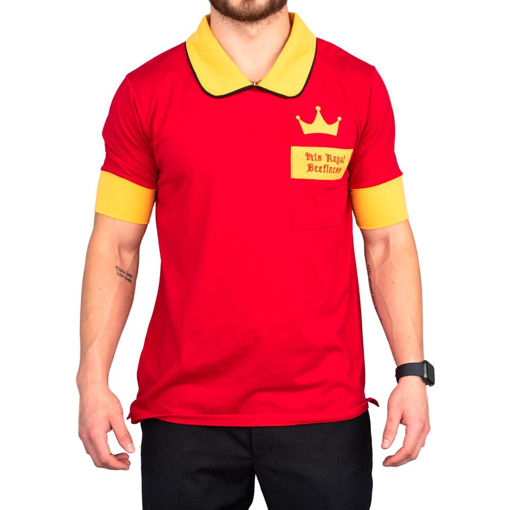 His Royal Beefiness King Halloween Costume T-shirt and Crown Cosplay - TVStoreOnline