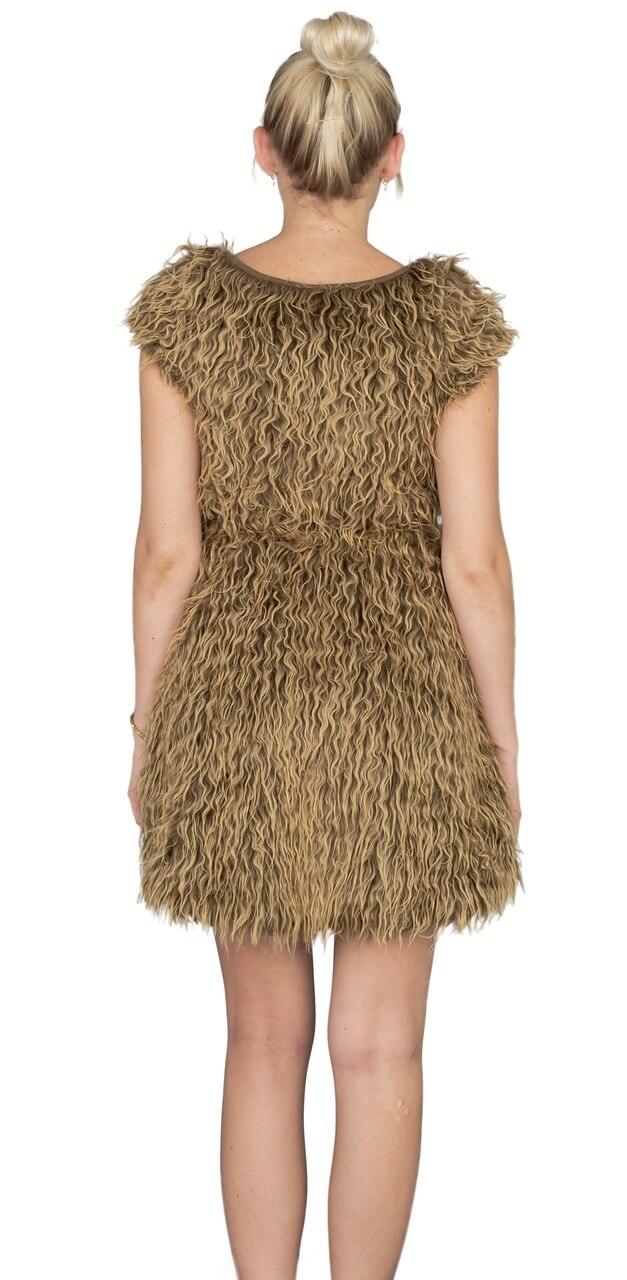 I Am Furry Chewbacca Chewie Skater Dress - Brown I Am Furry Chewbacca Chewie Skater Dress - Brown