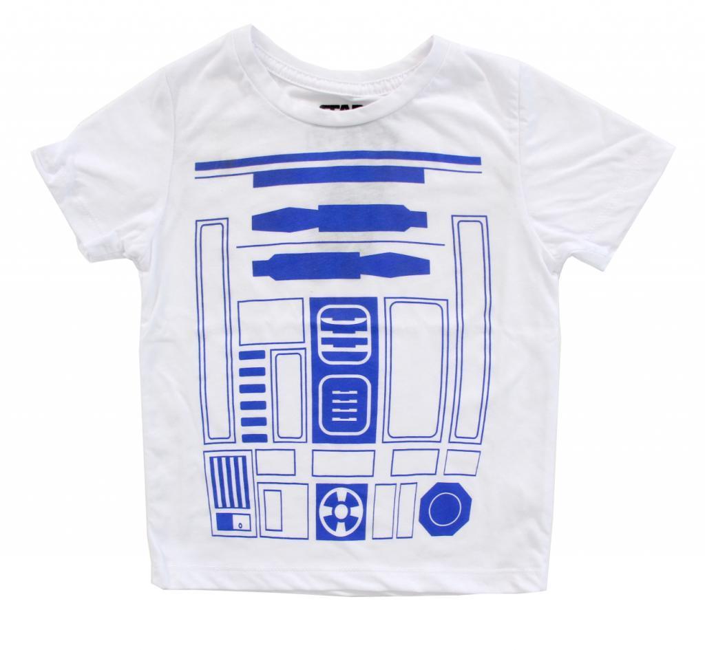 I Am R2-D2 Toddler Costume White T-Shirt-tvso