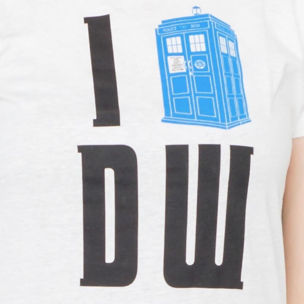 I Heart (Tardis) DW T-shirt-tvso