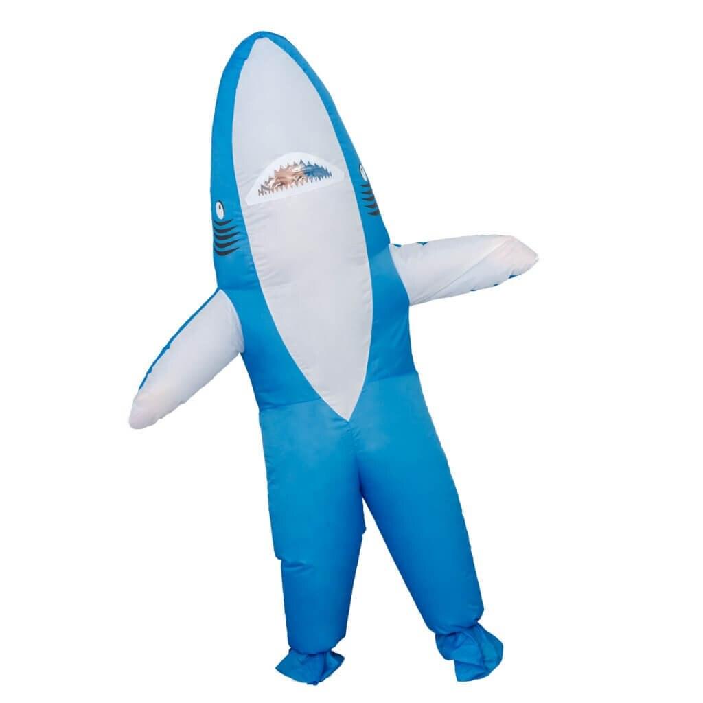 thumbnail image 2 of MJPARTY Adult Inflatable Shark Costume – One Size Fits Most, Perfect For Halloween & Parties 2 of 5