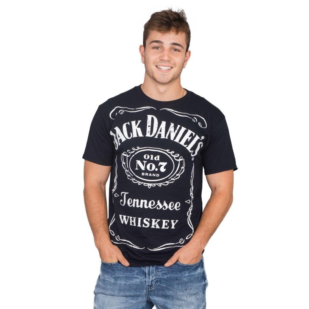Jack Daniel's Whiskey Old No. 7 Tennessee Label T-shirt-tvso