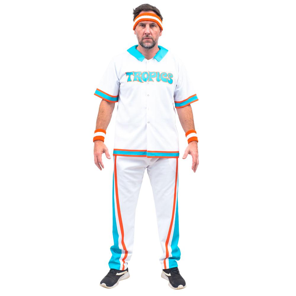Jackie Moon Basketball Player Flint Tropics Deluxe Halloween Costume Warm Up Complete Set Cosplay - TVStoreOnline