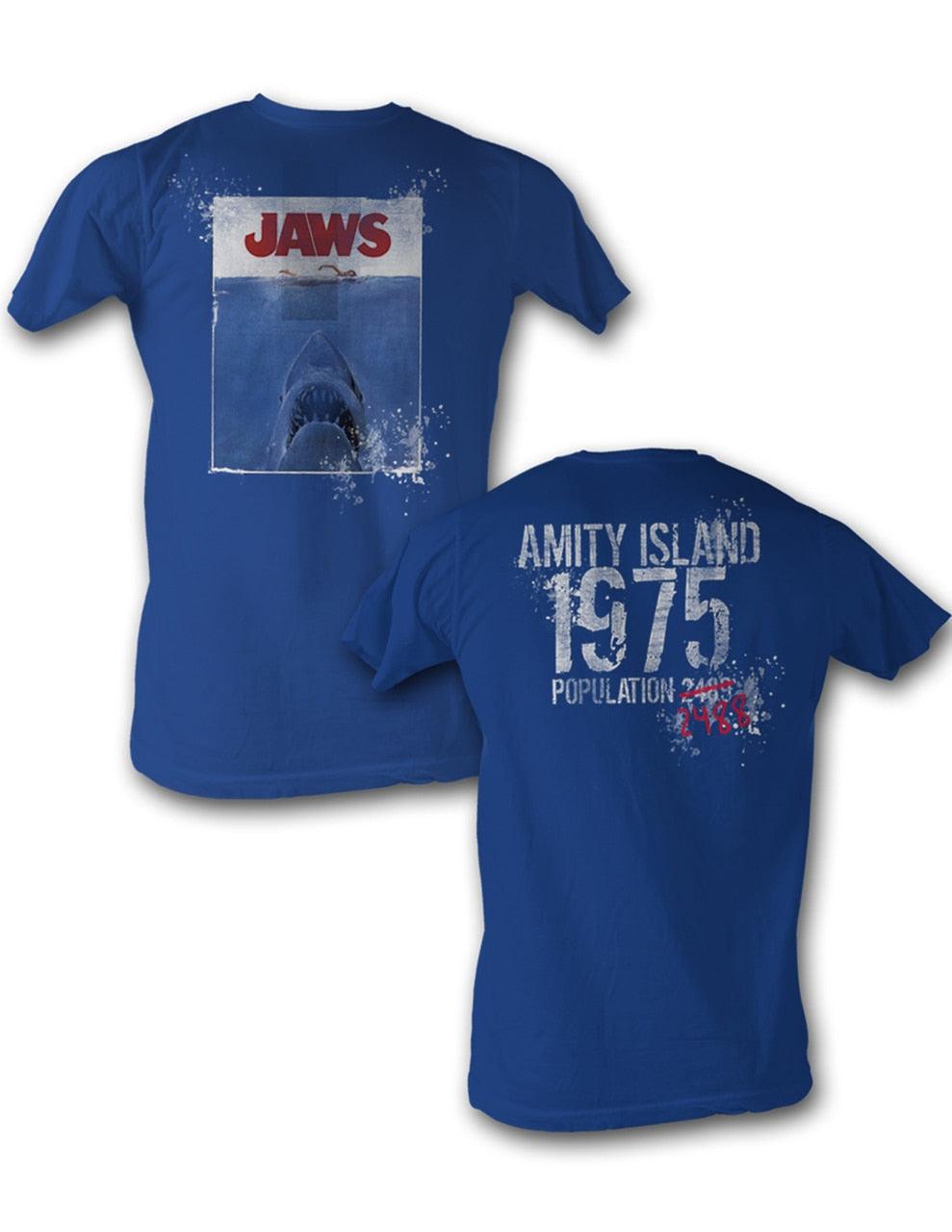 Jaws Amity Island T-shirt-tvso