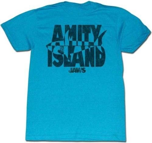 Jaws Invert Amity Island T-shirt-tvso